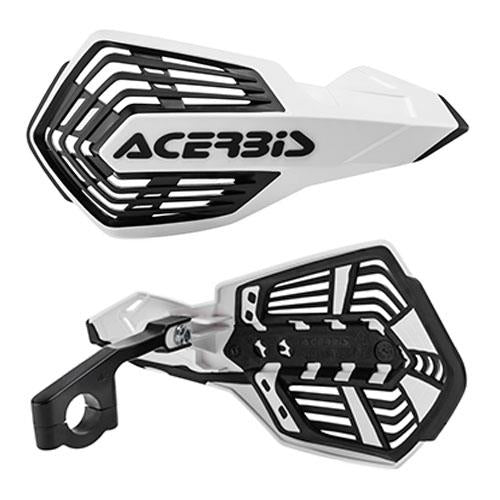 Acerbis X-Future Vented MX Handguards White Black Husqvarna WR 125 2T 1992 - 2014